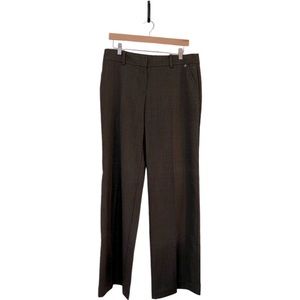 Trina Turk | Wide Leg Brown Trouser, Size 8, Office, Career Wear
